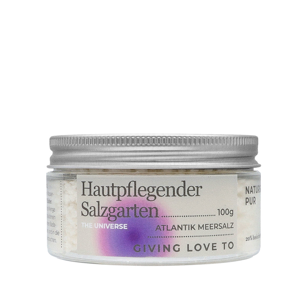 Badesalz "Hautpflegender Salzgarten" 100g