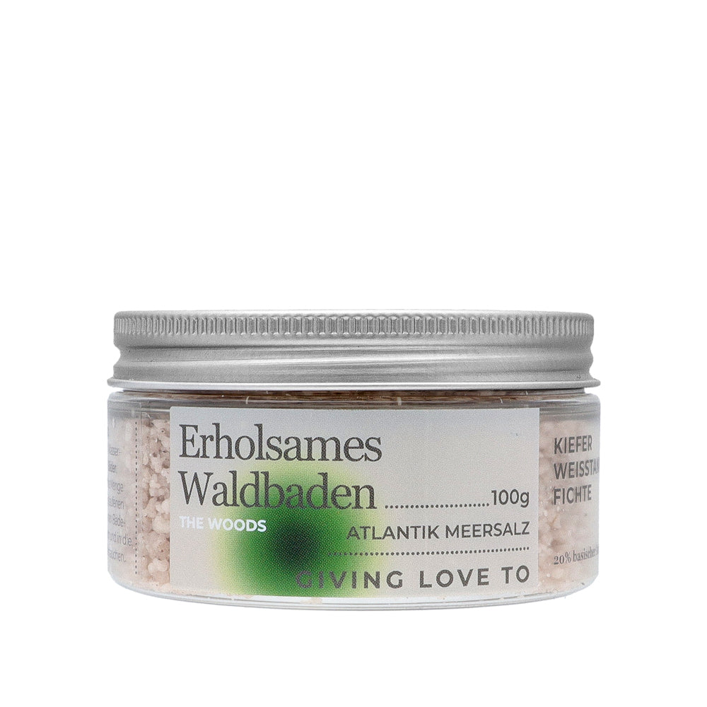 Badesalz "Erholsames Waldbaden" 100g