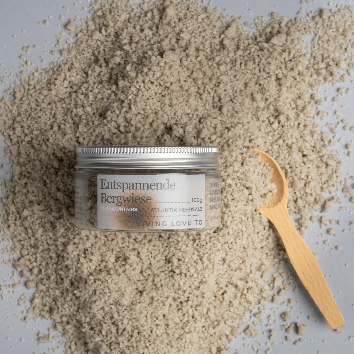 Badesalz "Entspannende Bergwiese" 100g